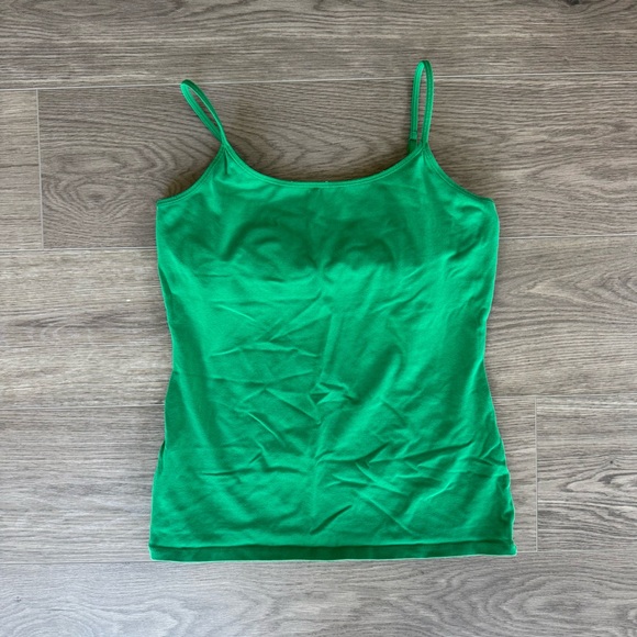 Express BUNDLE OF 4 basic sexy cami- green, teal, orange- Size Large - Picture 2 of 13